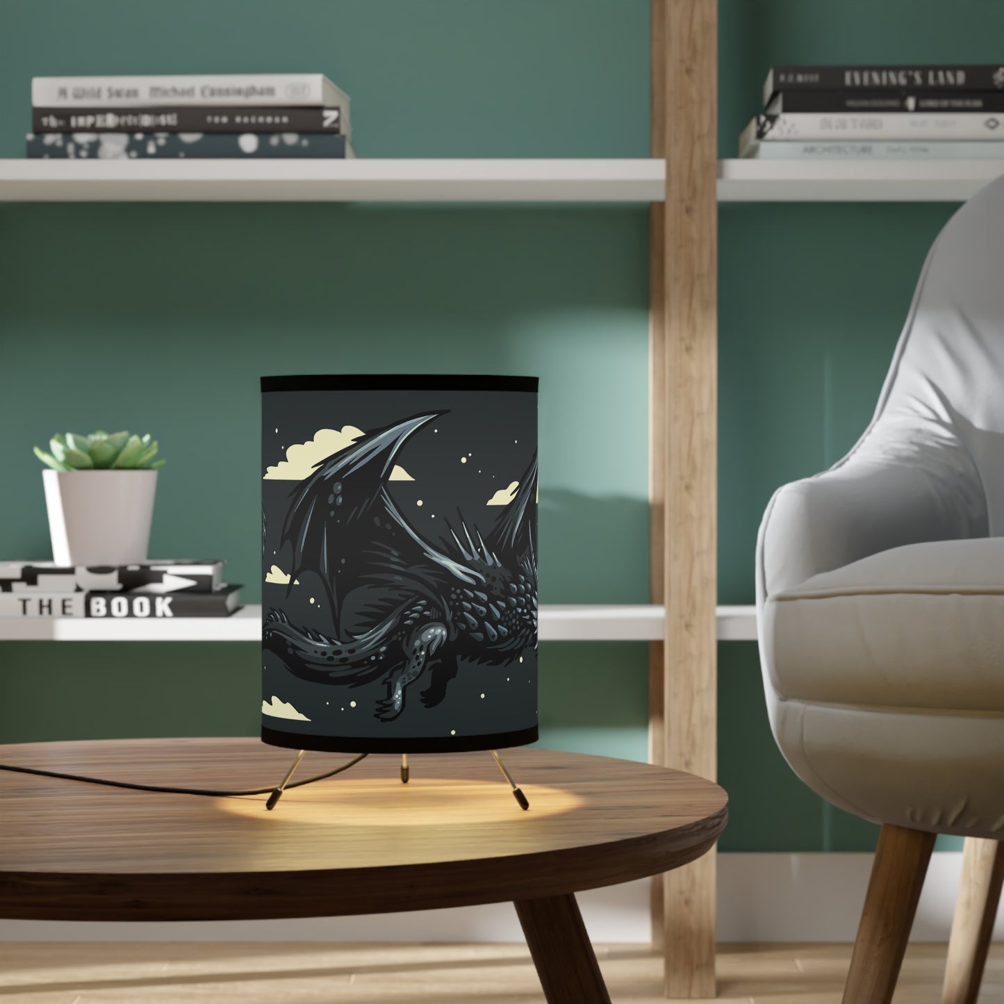 Dragon Tripod Lamp