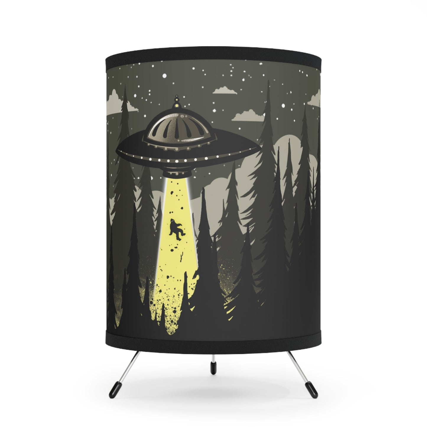 Visiting Sasquatch Tripod Lamp