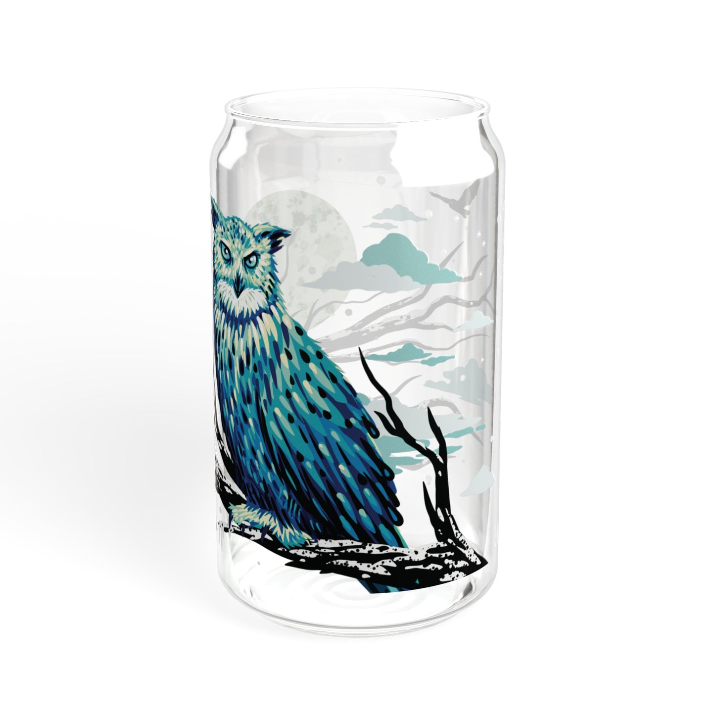 Night Owl 16oz Can Glass