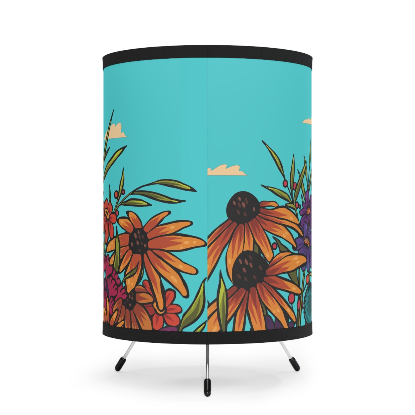 Wildflowers Tripod Lamp