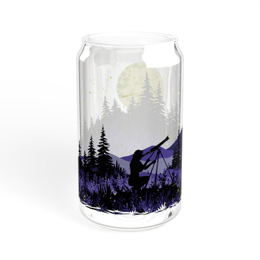 Night Sky (Purple) 16oz Can Glass