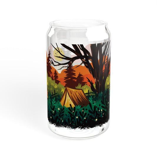 Campout 16oz Can Glass