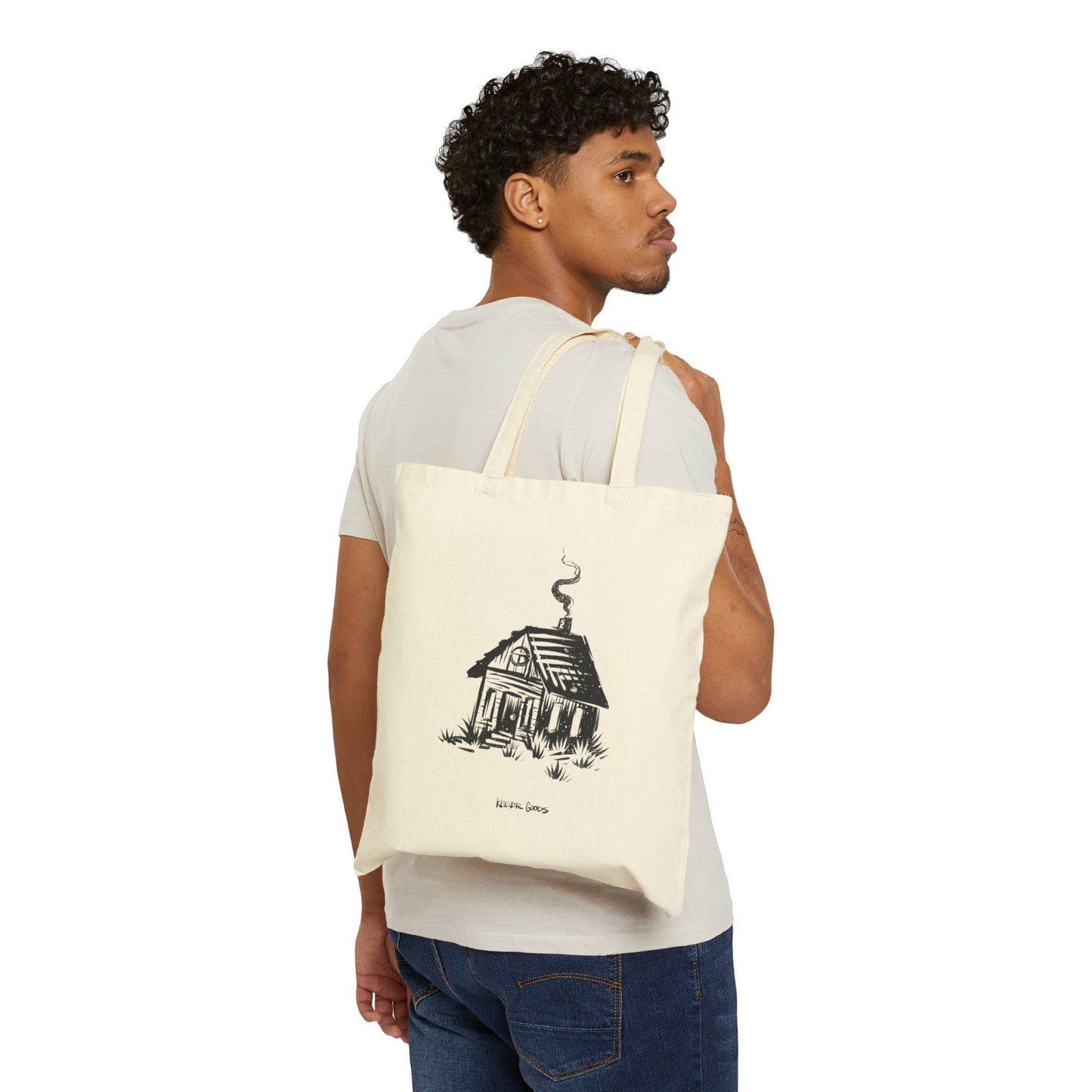 Cabin Canvas Tote Bag